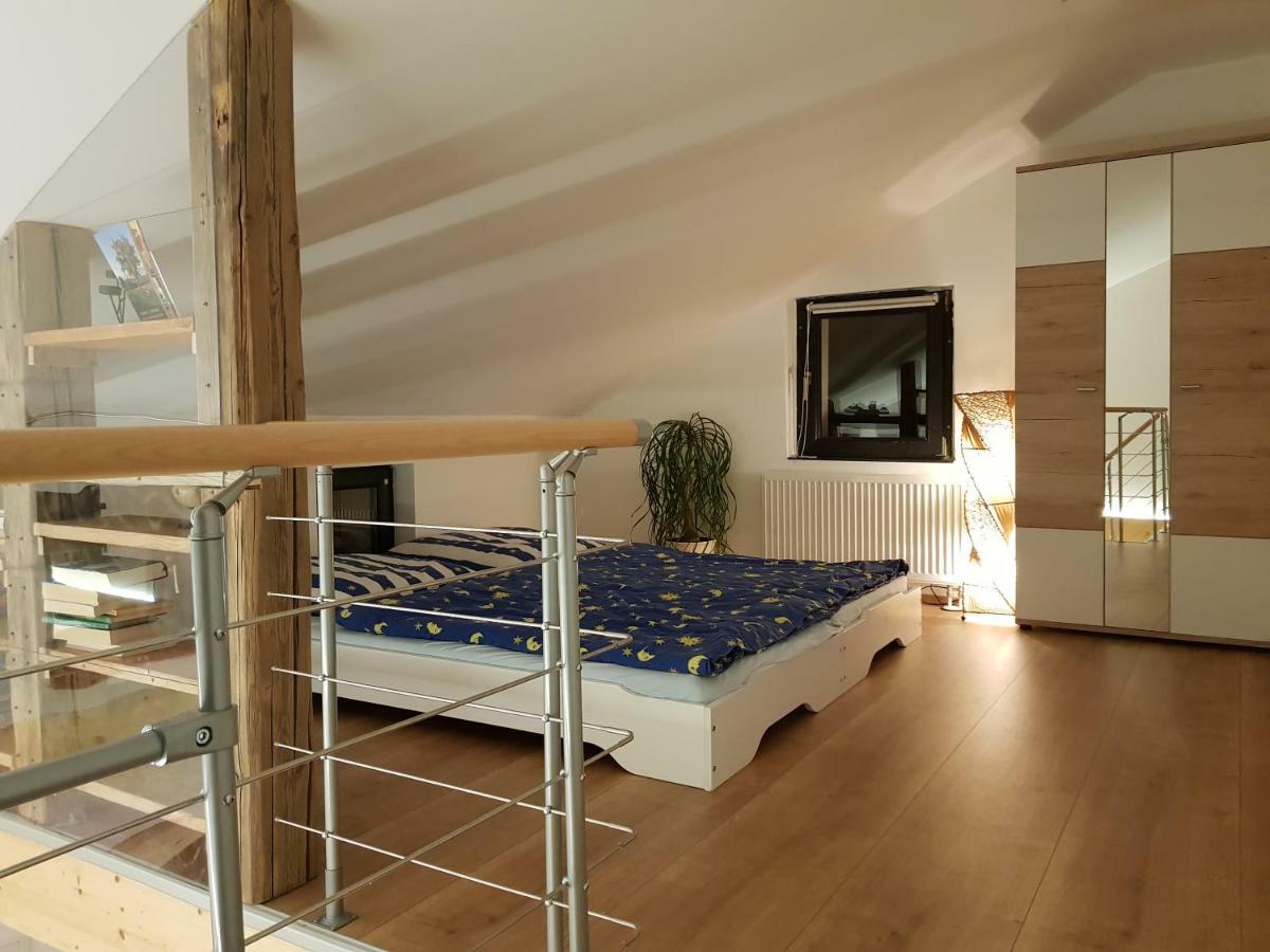 Ferienhaus Balkenkunst Radebeul Exteriör bild