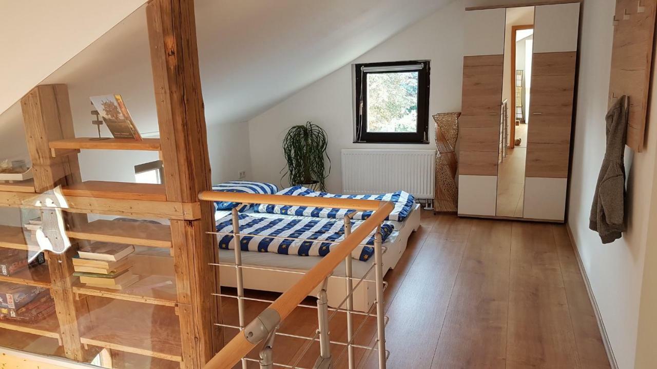 Ferienhaus Balkenkunst Radebeul Exteriör bild