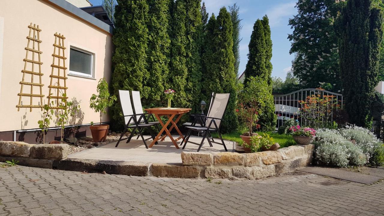 Ferienhaus Balkenkunst Radebeul Exteriör bild
